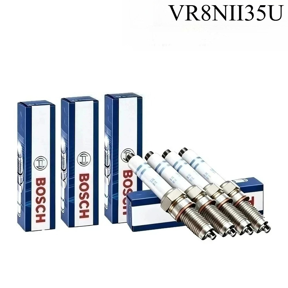 Bosch Spark Plug Iridium - Bougie d'allumage Bosch Original VR8NII35U anti-carbone,