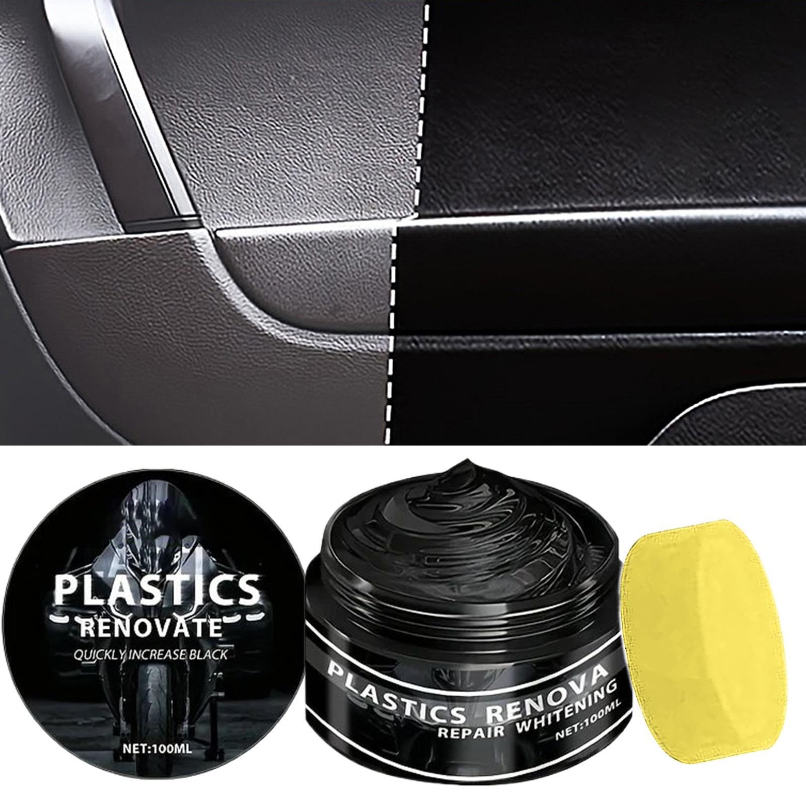 Trim Restorer Plastic - Cire de rénovation universelle pour moto